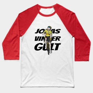 Jonas Vinder Gult Champion Tour de France 2022 - Yellow jersey Baseball T-Shirt